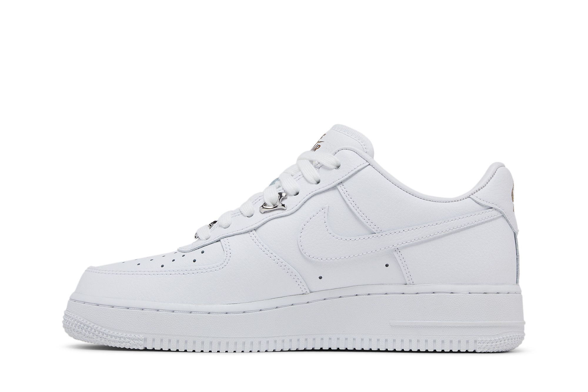 Nike Air Force 1 Low ’07 PRM 2 Molten Metal White/Black FV3616-101 - Image 3