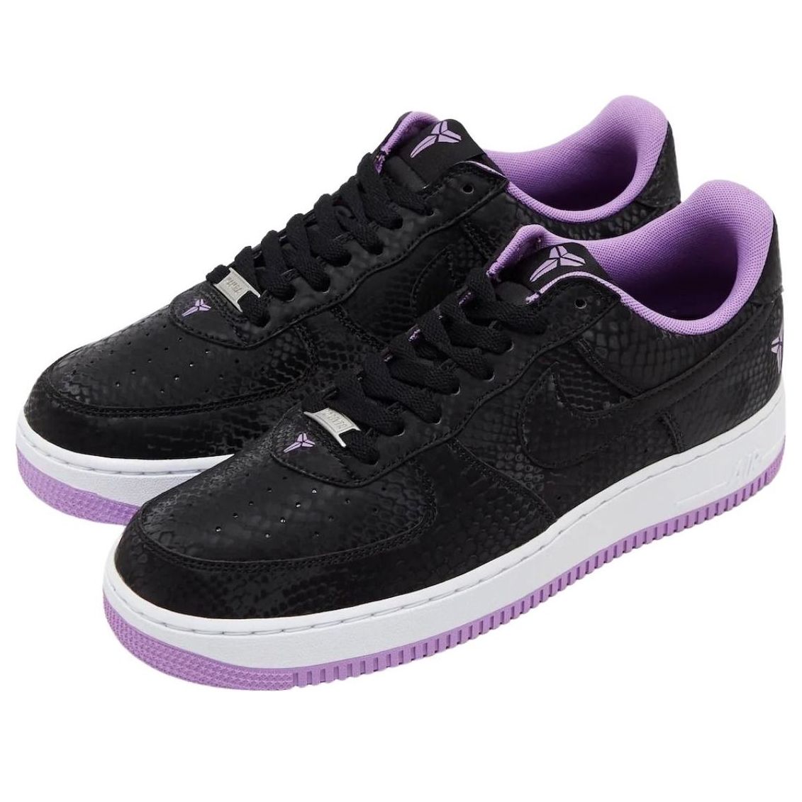Nike Air Force 1 Low Kobe Bryant Forever Black Purple Stardust IB0018-007 - Image 2