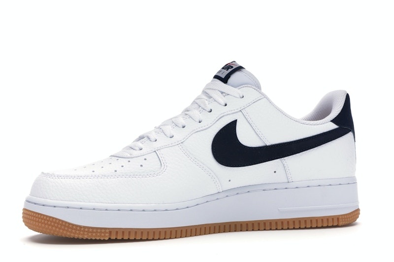 Nike Air Force 1 Low 'Obsidian Gum' Shoes | CI0057-100 - Image 8