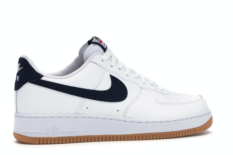 Nike Air Force 1 Low 'Obsidian Gum' Shoes | CI0057-100 - Image 6