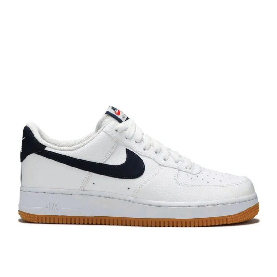 Nike Air Force 1 Low 'Obsidian Gum' Shoes | CI0057-100 - Image 7
