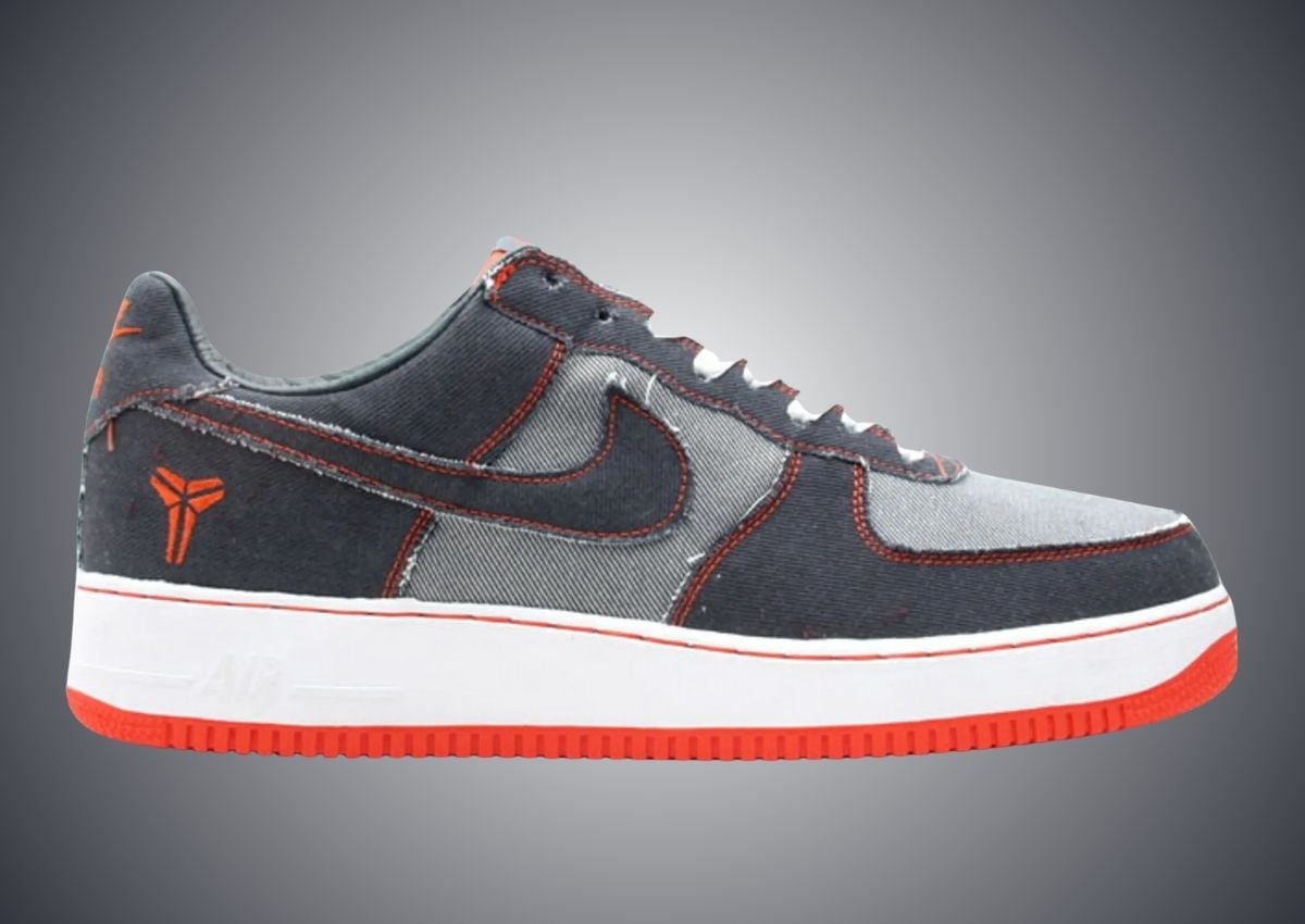 Nike Air Force 1 Low Protro Kobe Bryant Denim Obsidian Safety Orange IM1980-400 - Image 2