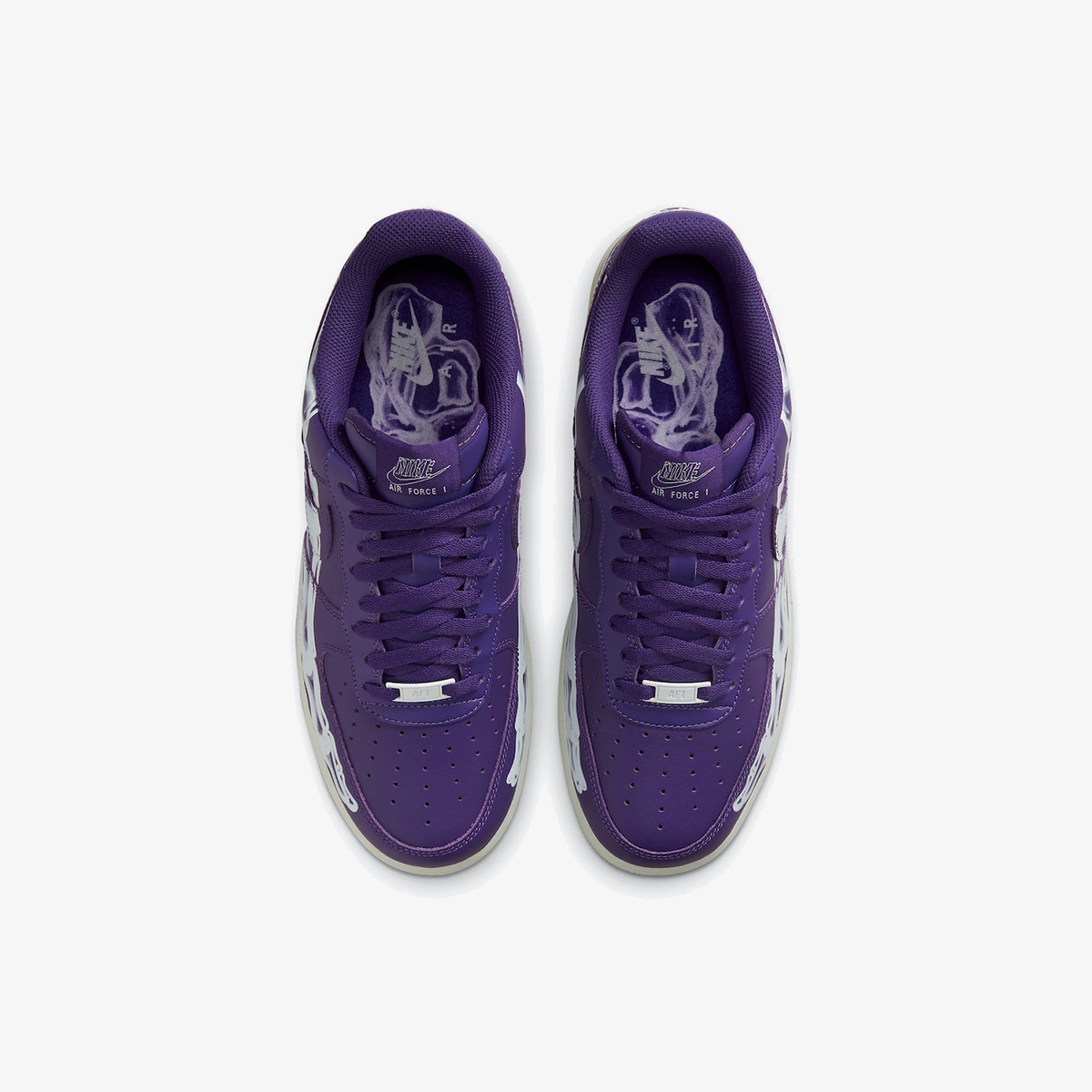 Nike Air Force 1 Low 'Purple Skeleton' - Image 4