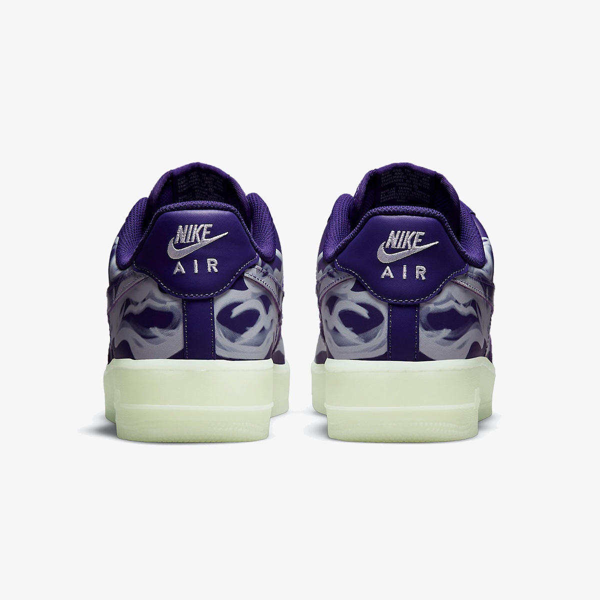 Nike Air Force 1 Low 'Purple Skeleton' - Image 5