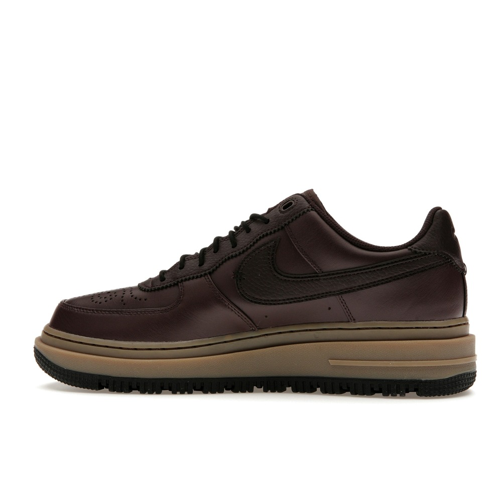 Nike Air Force 1 Luxe Brown Basalt Sneaker Style DN2451-200 - Image 3