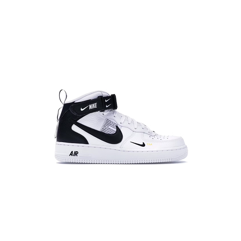 Nike Air Force 1 Mid Utility 'White Black' 804609-103