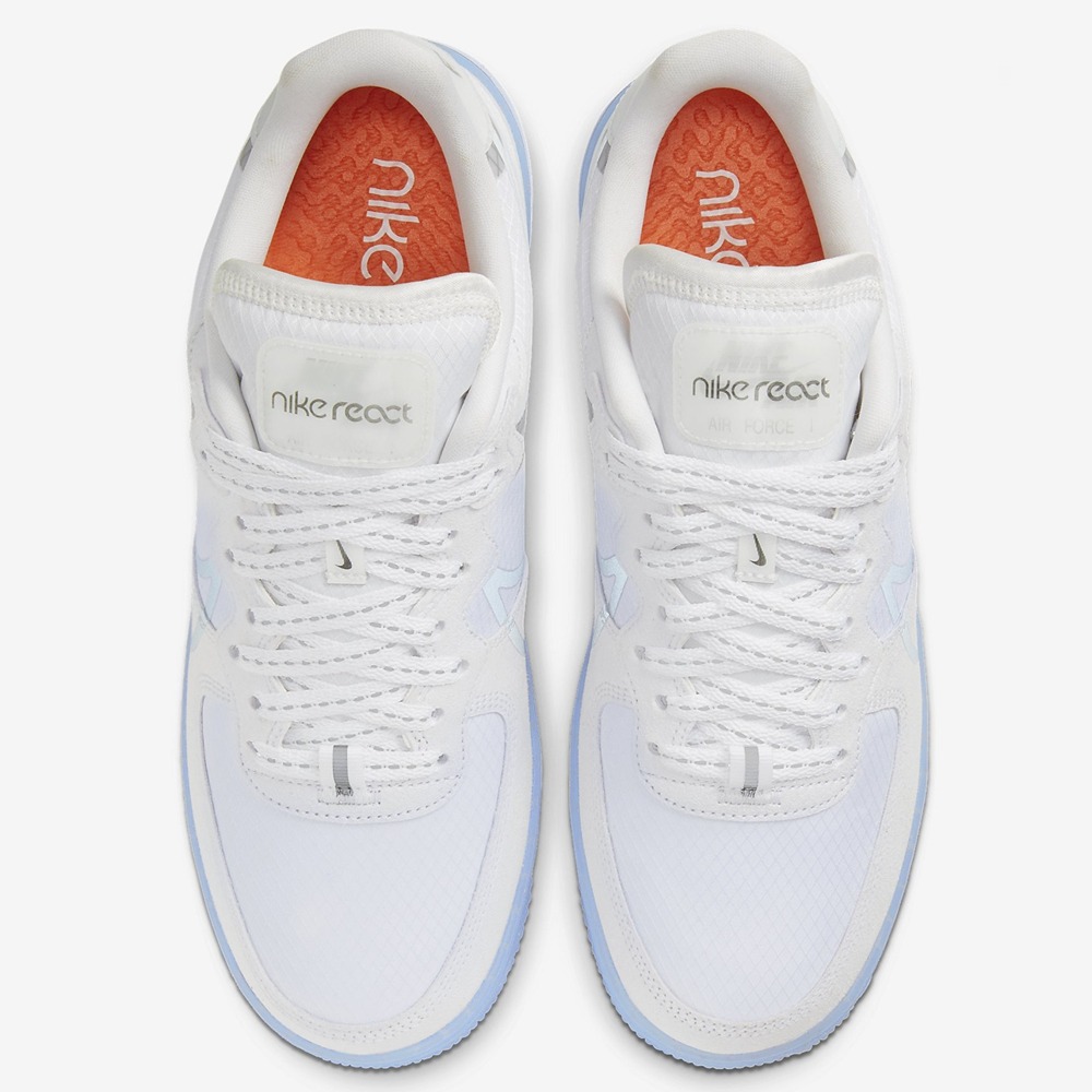 Nike Air Force 1 React QS White Ice CQ8879-100 - Image 5