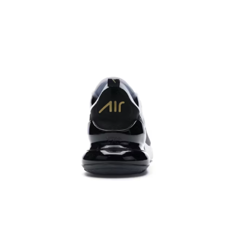 Nike Air Max 270 'White Metallic Gold Black' Sneakers - AV7892-100 - Image 3