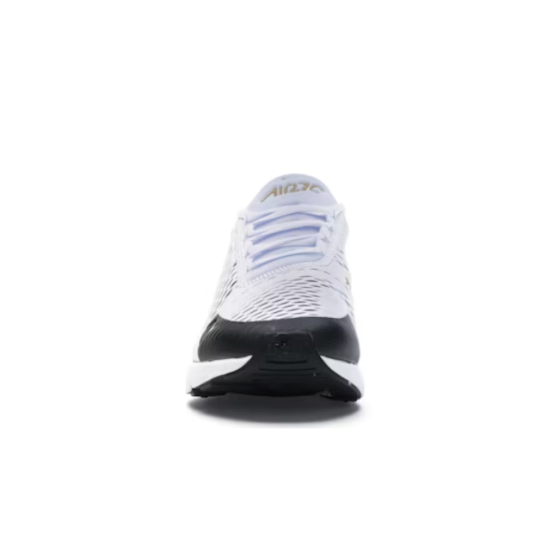 Nike Air Max 270 'White Metallic Gold Black' Sneakers - AV7892-100 - Image 2
