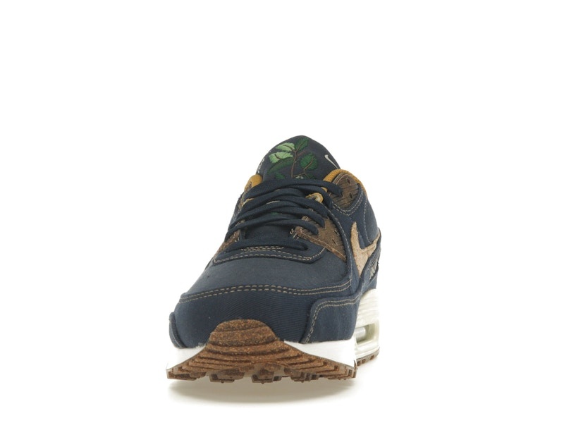 Nike Air Max 90 'Cork - Obsidian' Sneaker Style DD0385-400 - Image 3
