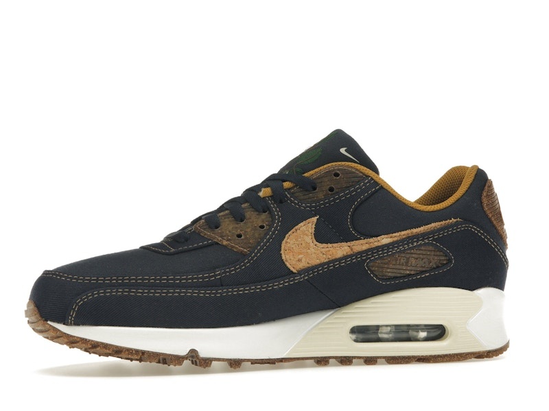 Nike Air Max 90 'Cork - Obsidian' Sneaker Style DD0385-400 - Image 5