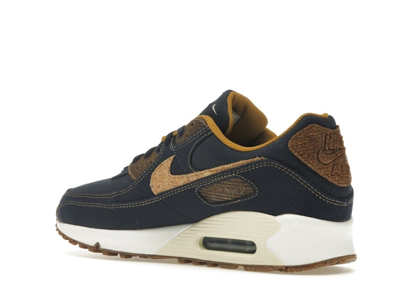 Nike Air Max 90 'Cork - Obsidian' Sneaker Style DD0385-400 - Image 6