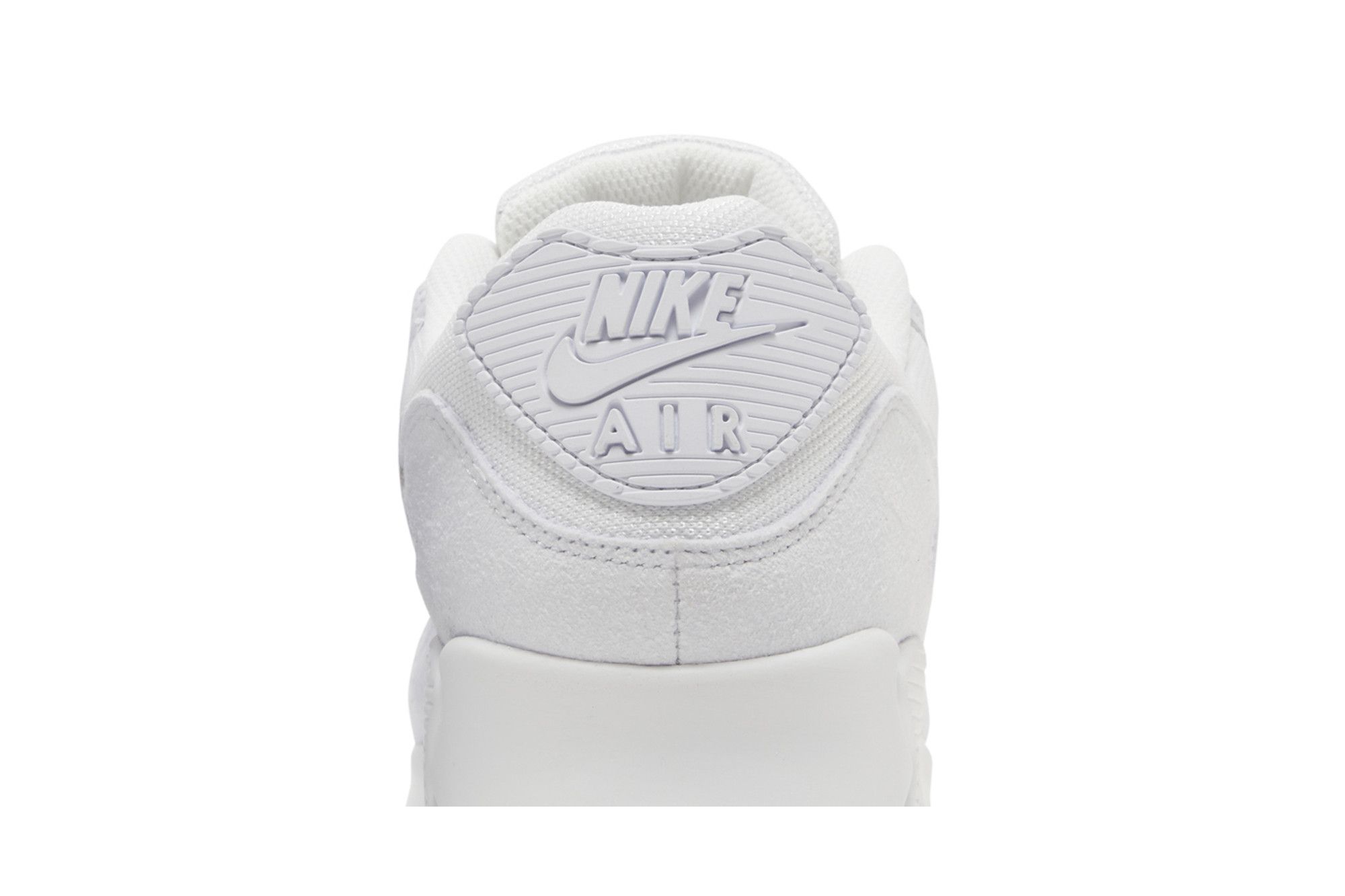 Nike Air Max 90 Premium White Metallic Silver Sneakers – FJ4003-100 - Image 7