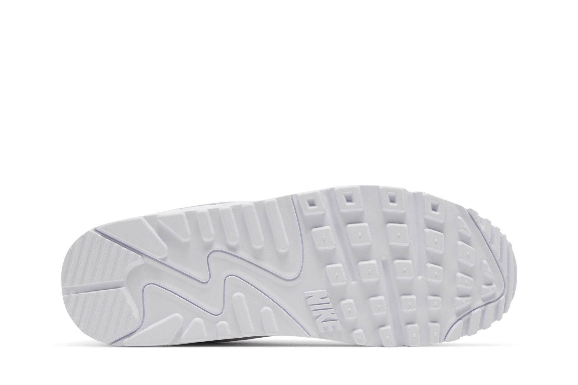 Nike Air Max 90 Premium White Metallic Silver Sneakers – FJ4003-100 - Image 4