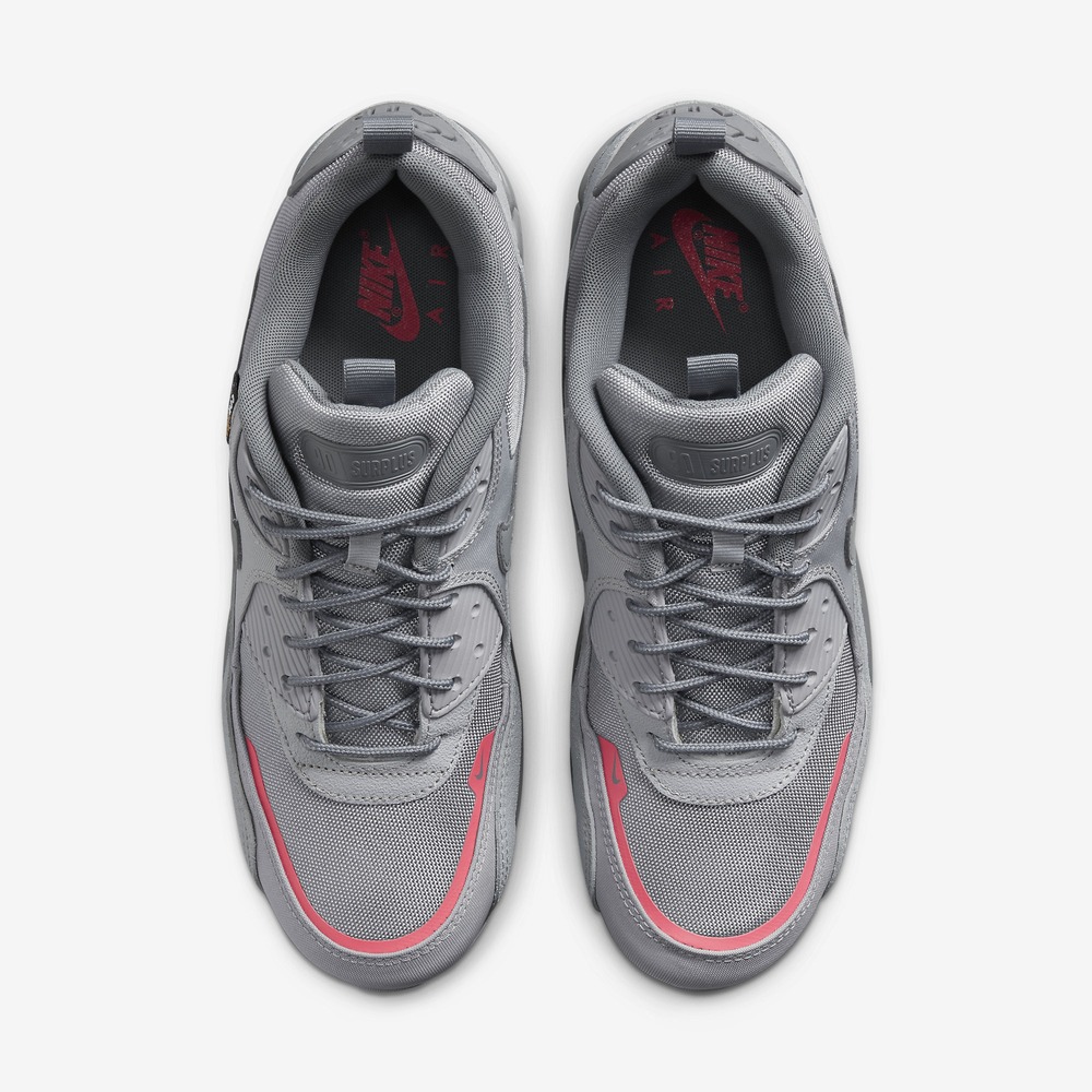 Nike Air Max 90 Surplus Wolf Grey Pink Salt Sneakers - DC9389-001 - Image 6