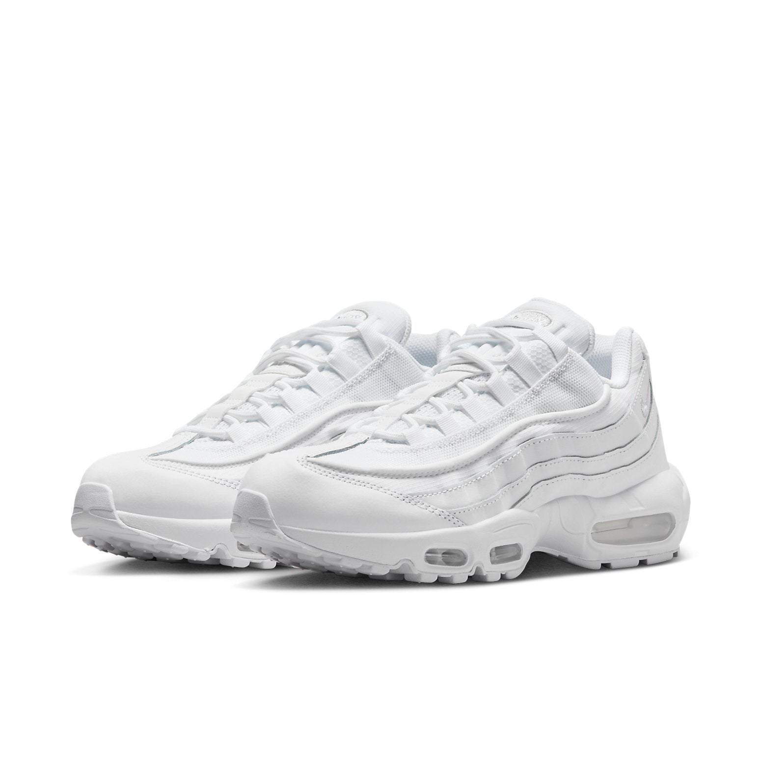 Nike Air Max 95 'Triple White' Shoes | CT1268-100 - Image 4