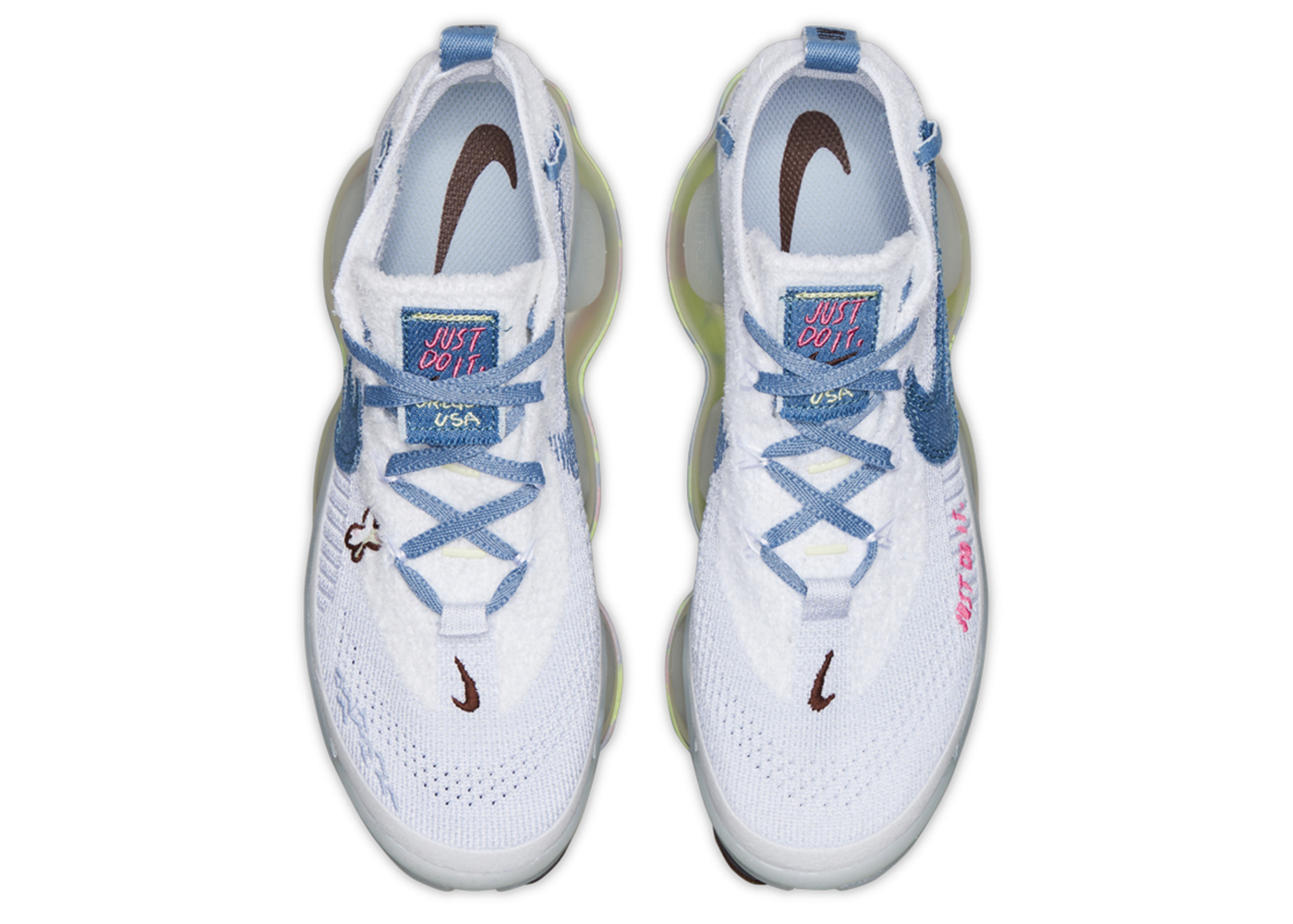 Nike Air Max Scorpion Flyknit 'Just Do It' Sneaker Style FJ7736-141 - Image 4