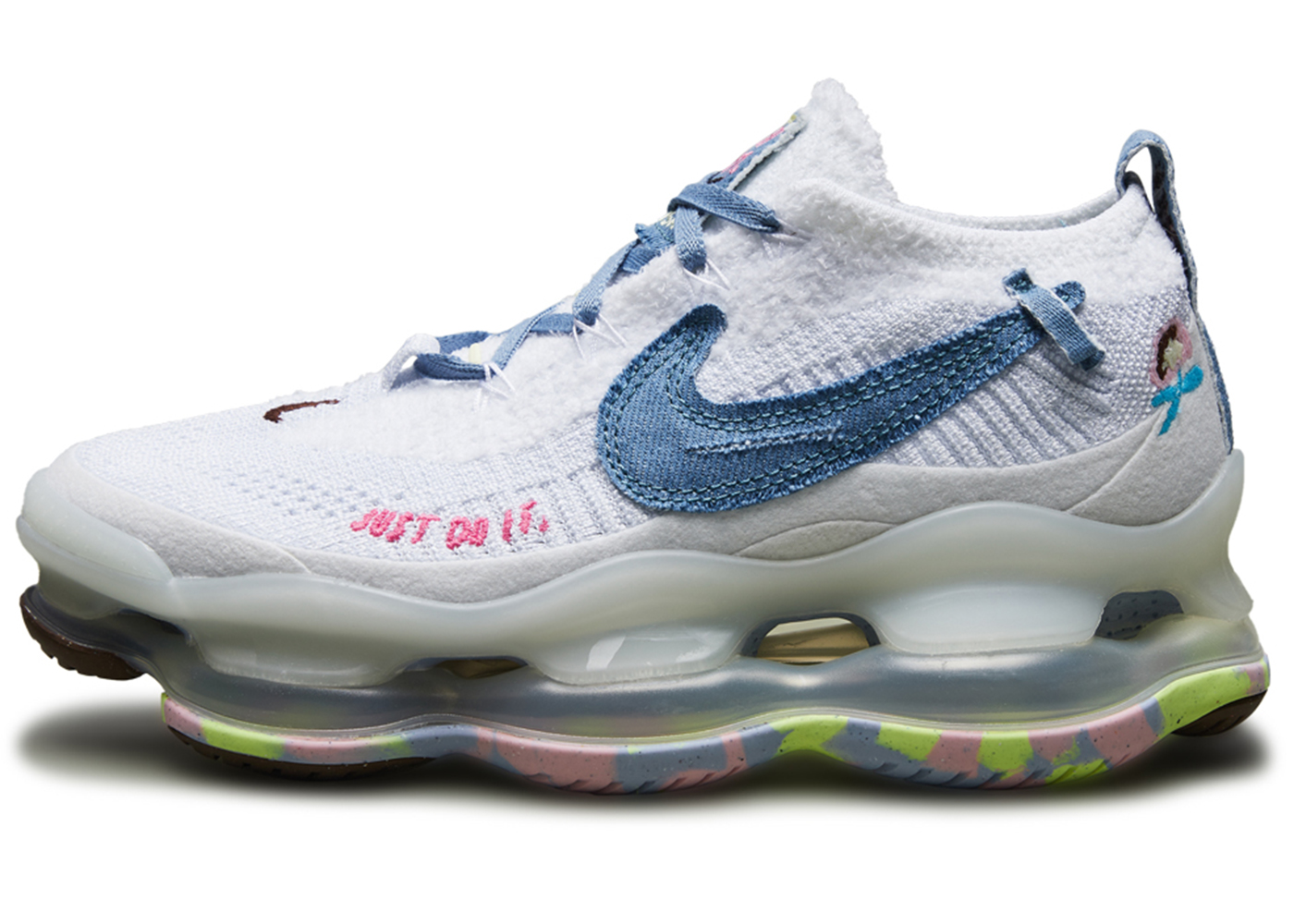 Nike Air Max Scorpion Flyknit 'Just Do It' Sneaker Style FJ7736-141 - Image 2