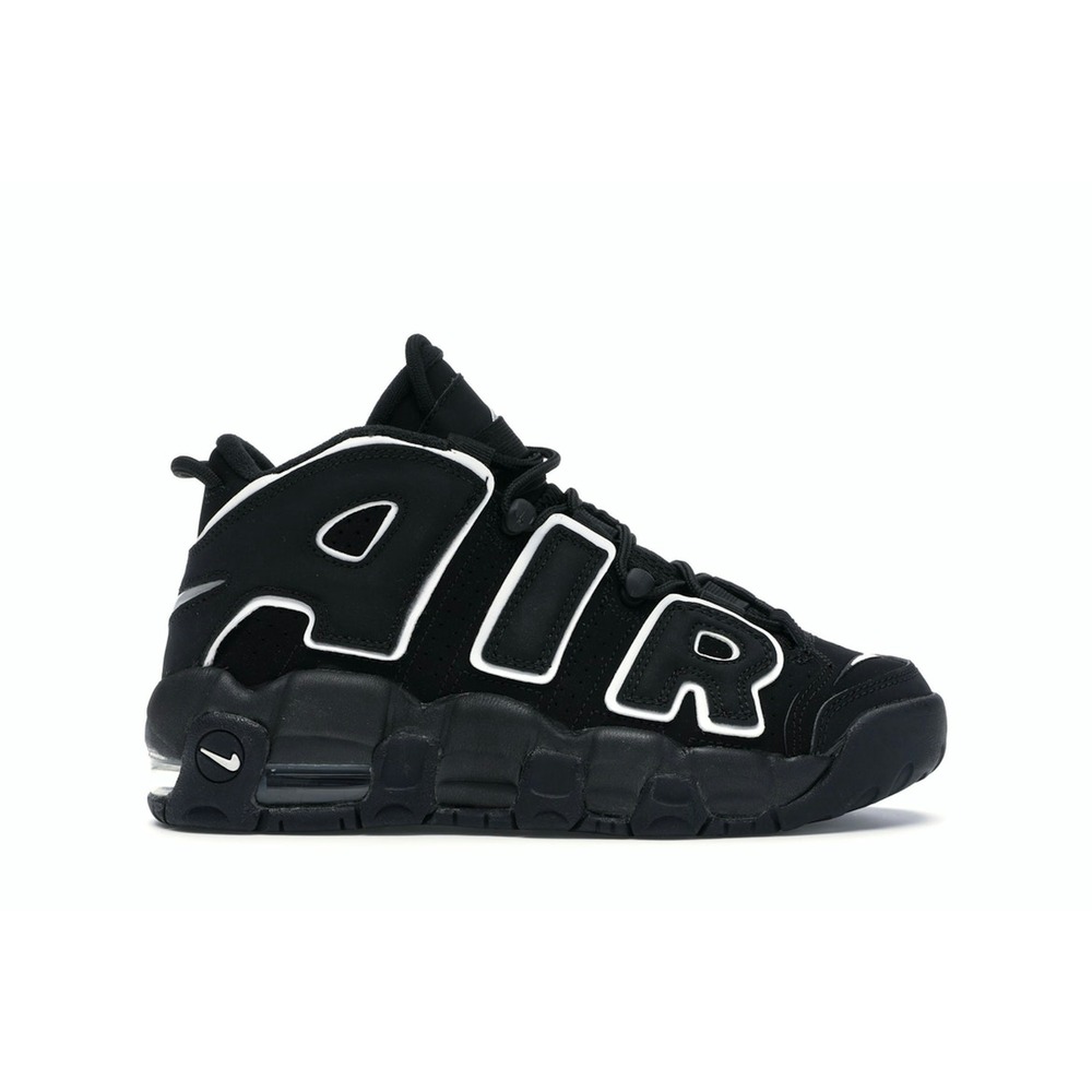 Nike Air More Uptempo GS Black (2016) (Grade-Schooler) 415082-002