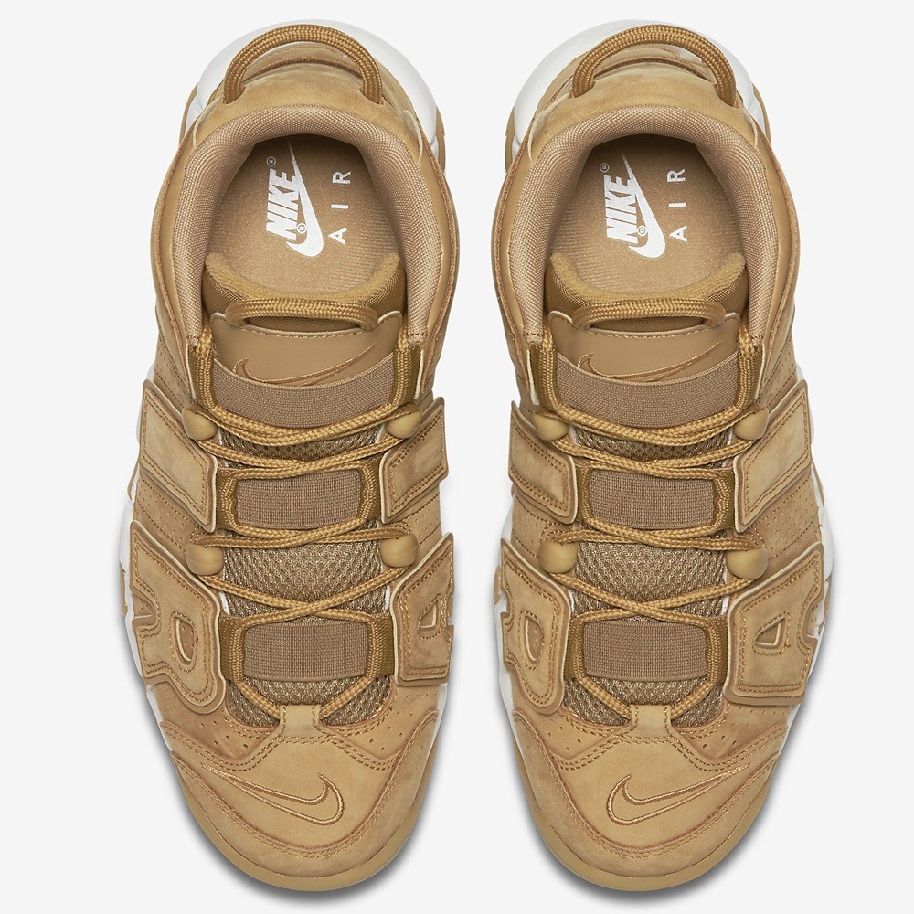 Nike Air More Uptempo Premium Wheat Shoes | AA4060-200 - Image 5