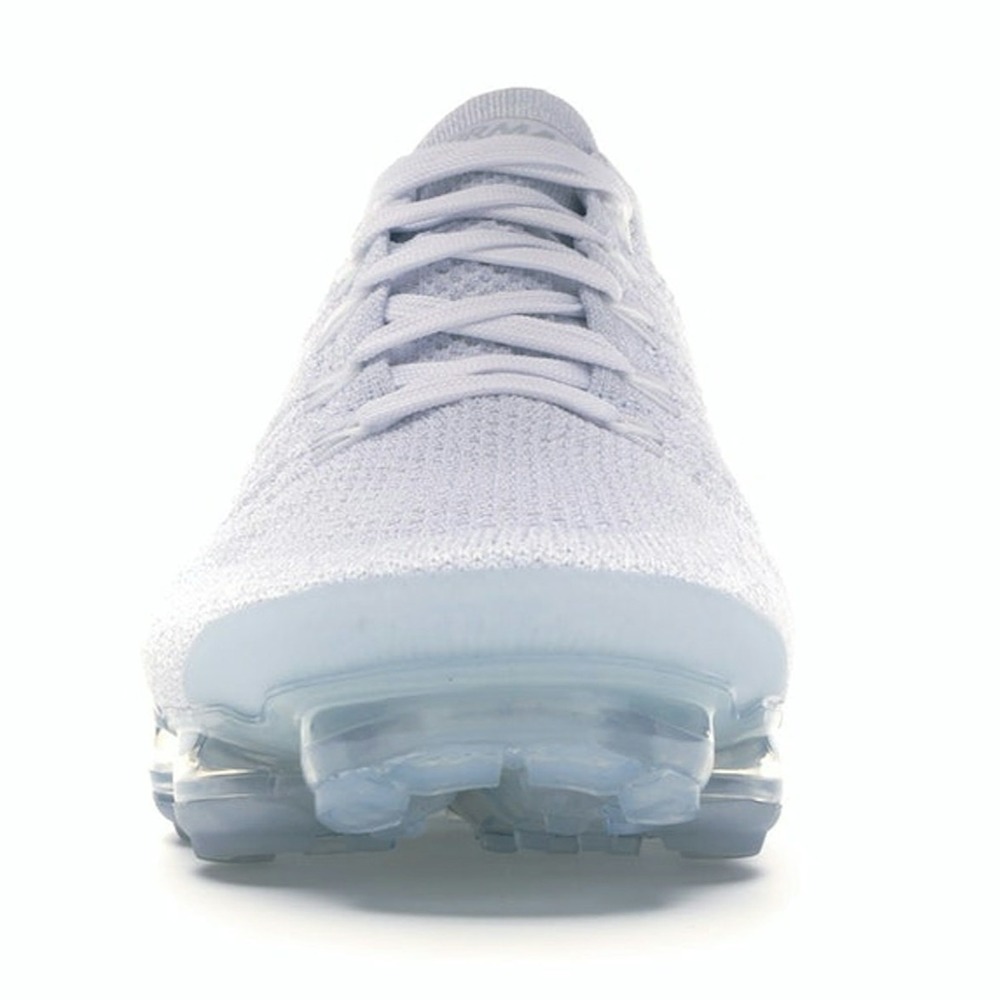Nike Air VaporMax Flyknit 2 Pure Platinum Sneaker Style 942842-100 - Image 2