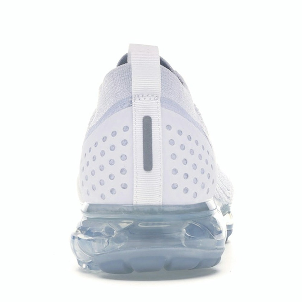 Nike Air VaporMax Flyknit 2 Pure Platinum Sneaker Style 942842-100 - Image 4