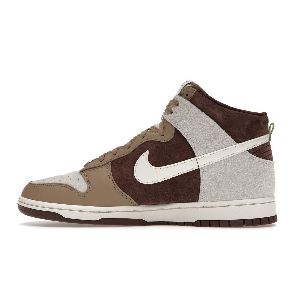 Nike Dunk High Light Chocolate Sneaker Style DH5348-100 - Image 3