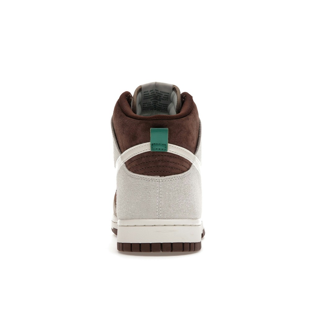 Nike Dunk High Light Chocolate Sneaker Style DH5348-100 - Image 4