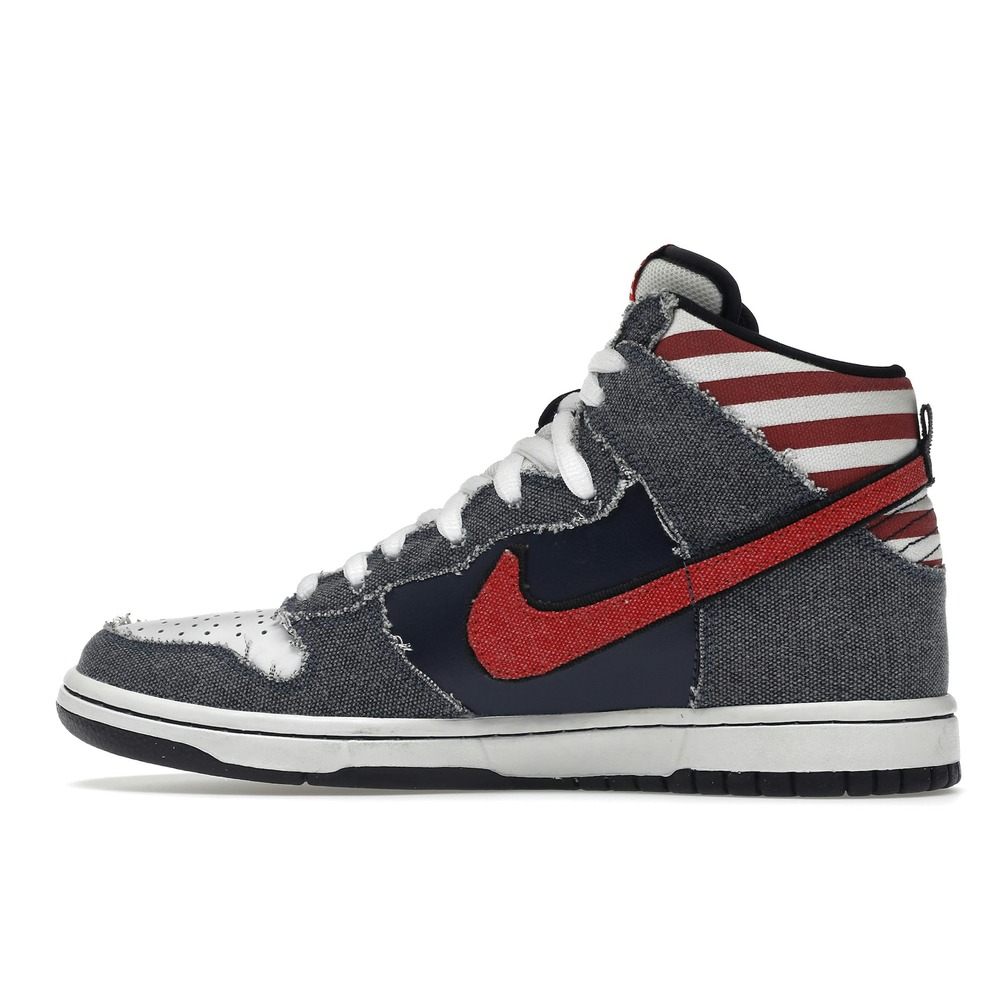 Nike Dunk High Premium SB Born In The USA Shoes | 313171-100 - Image 3