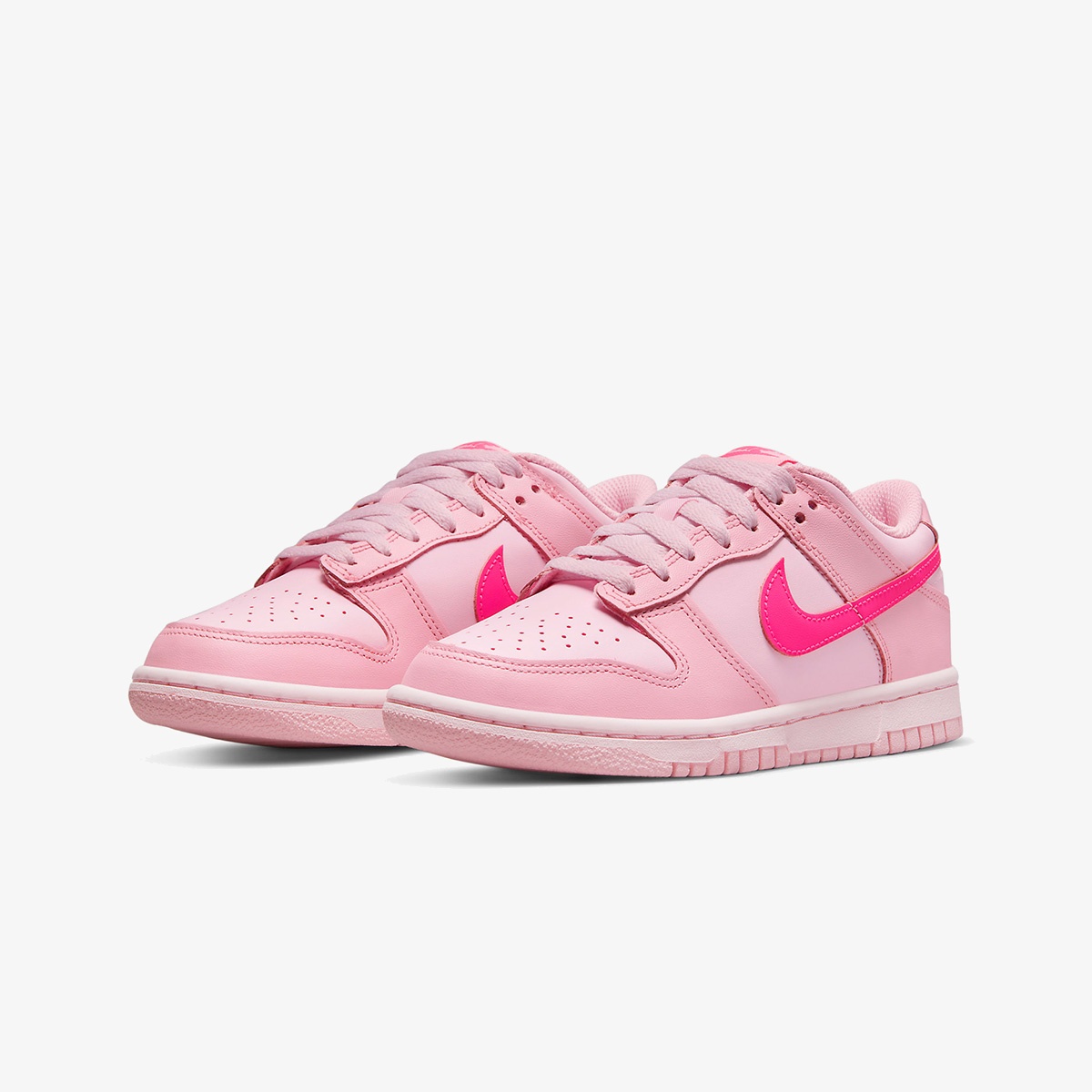 Nike Dunk Low GS 'Triple Pink' - Image 3