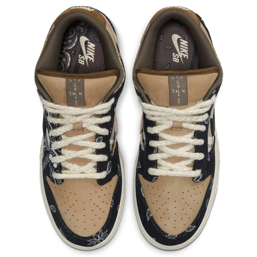 Nike Dunk Low SB Premium QS Cactus Jack collab Travis Scott CT5053-001 - Image 5