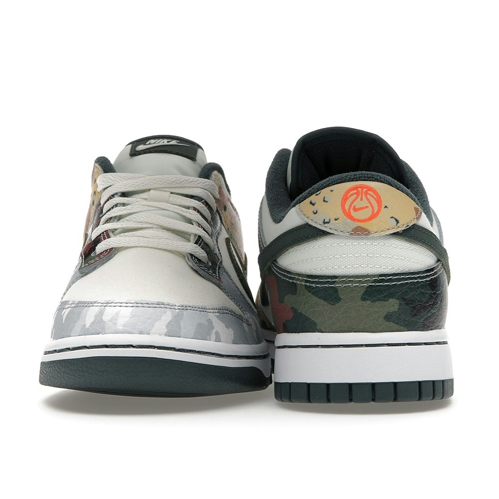 Nike Dunk Low SE Sail Multi-Camo DH0957-100 - Image 4