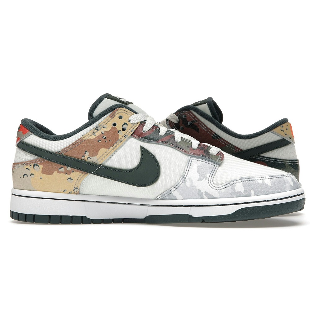 Nike Dunk Low SE Sail Multi-Camo DH0957-100 - Image 3