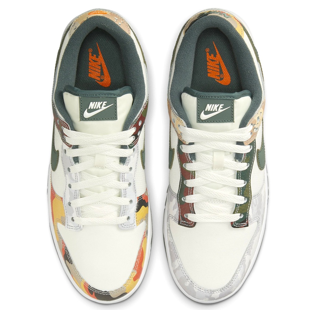 Nike Dunk Low SE Sail Multi-Camo DH0957-100 - Image 5