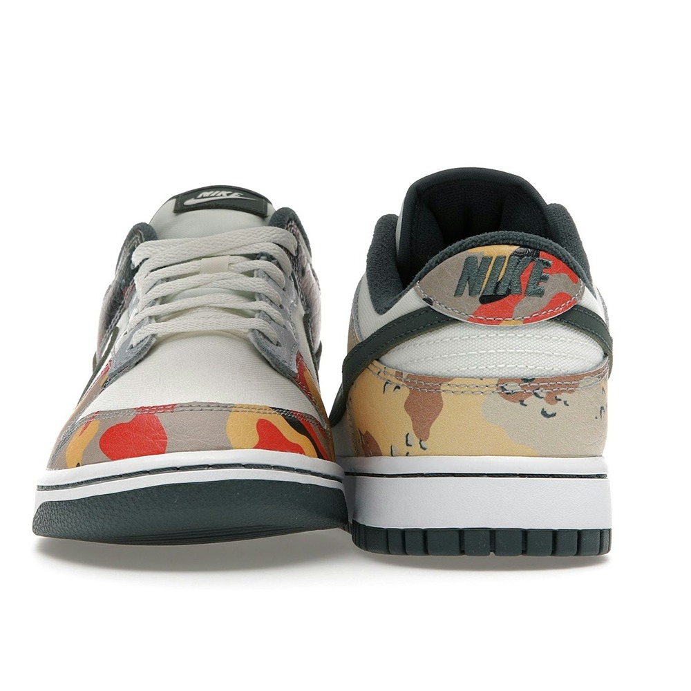 Nike Dunk Low SE Sail Multi-Camo DH0957-100 - Image 2