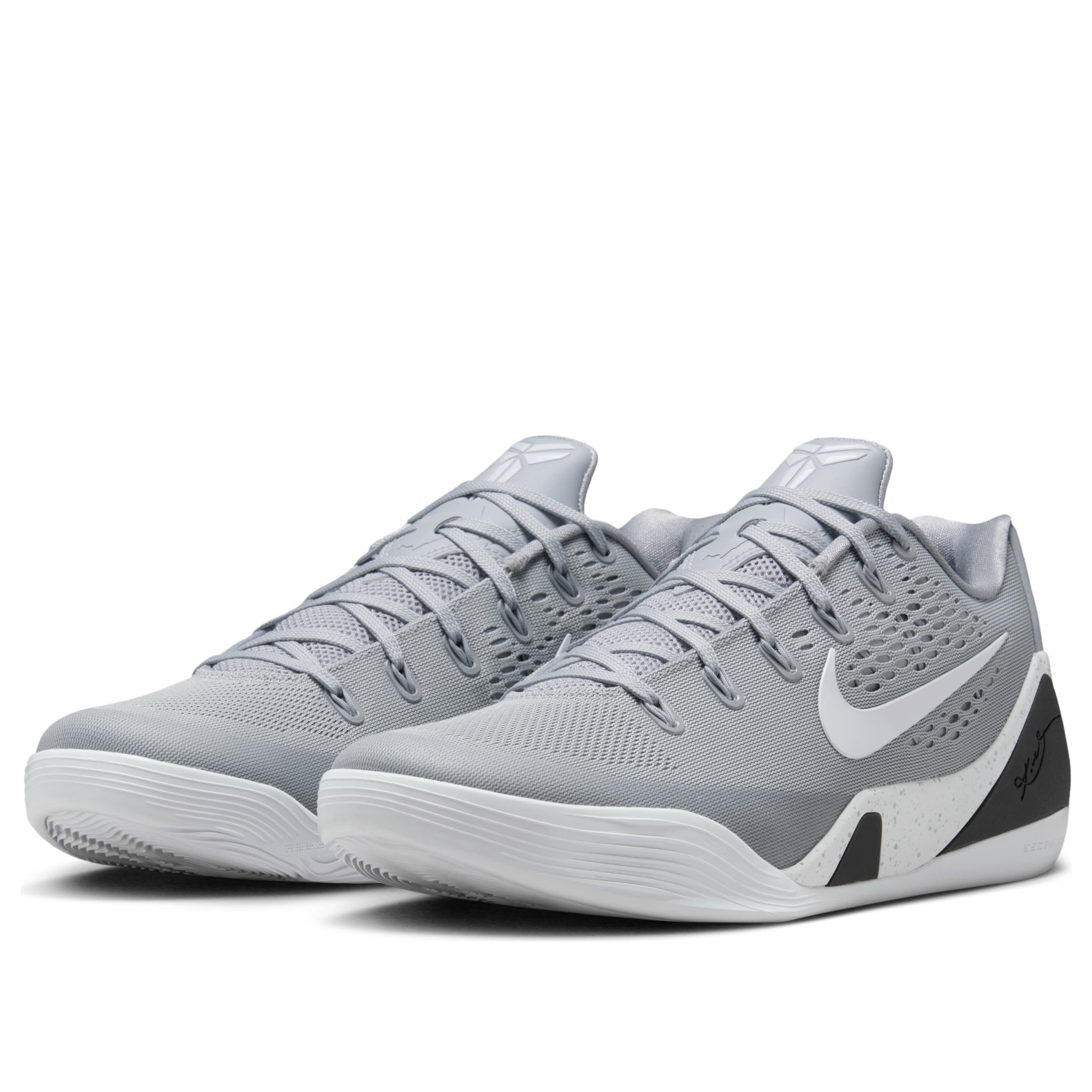 Nike Kobe 9 EM Low Protro Wolf Grey IH1401-001 - Image 4