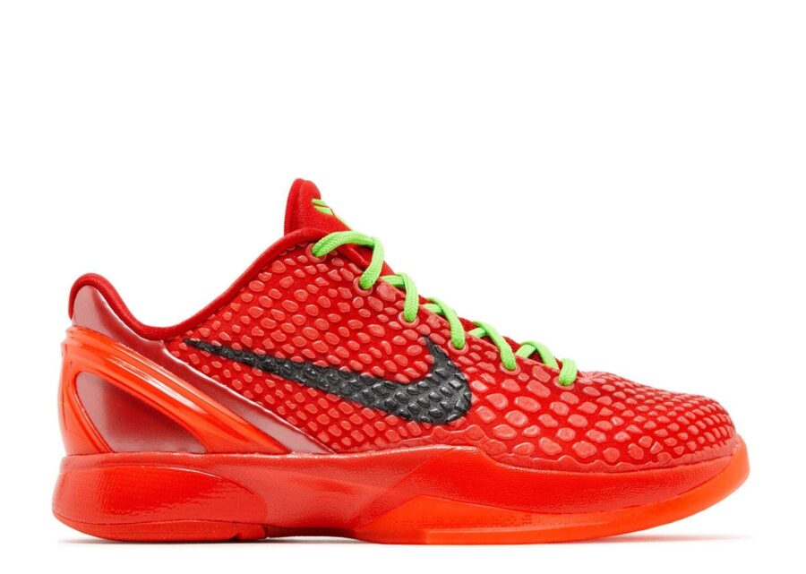 Nike Zoom Kobe 6 Gs 'Reverse Grinch' FV9676-600 - Image 8