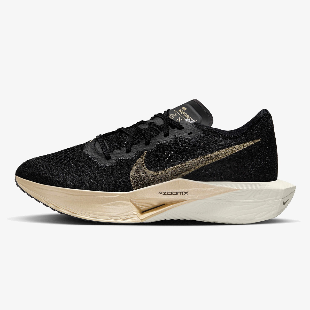 Nike ZoomX VaporFly Next% 3 'Black Metallic Gold Grain'