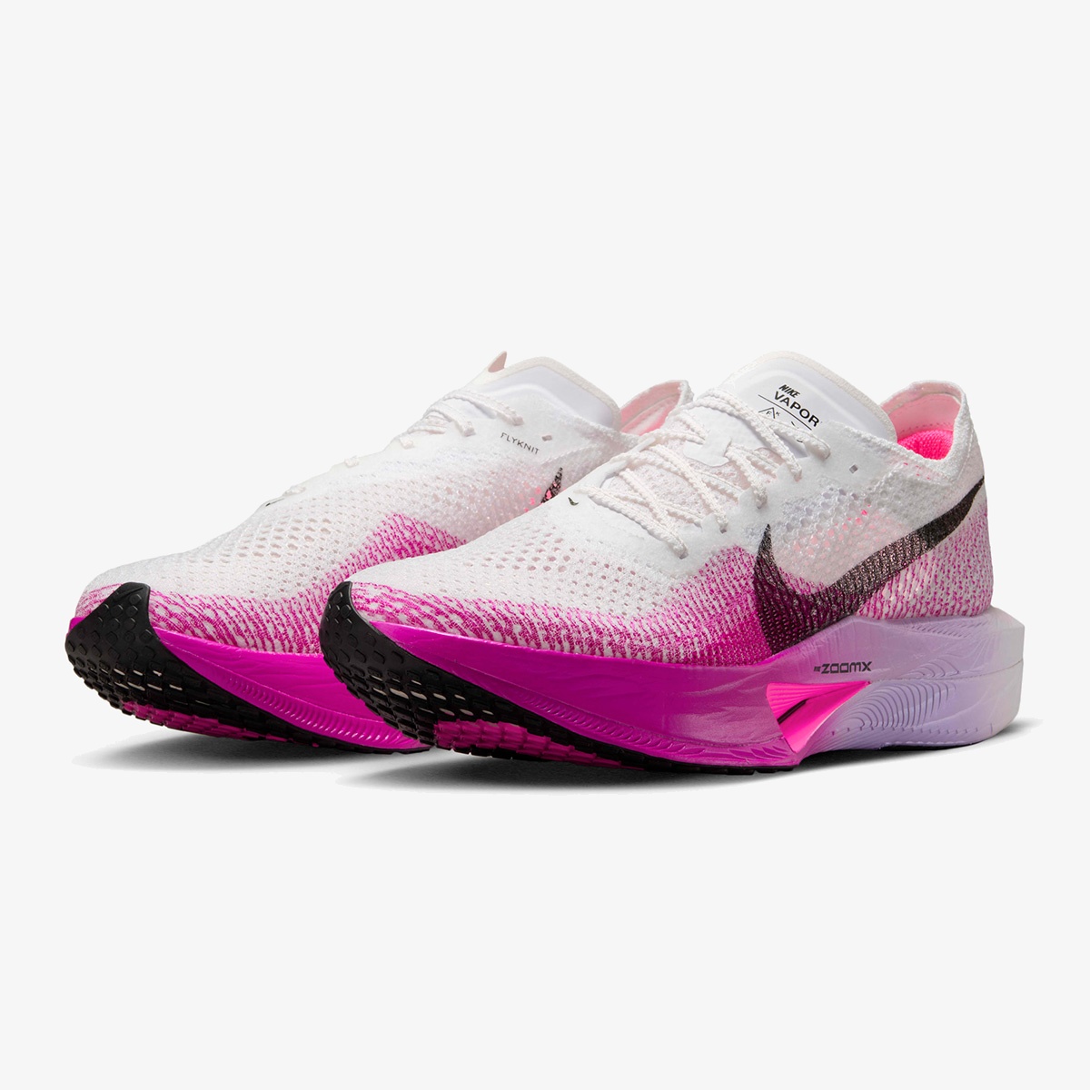 Nike ZoomX VaporFly Next% 3 'White Vivid Purple' - Image 3