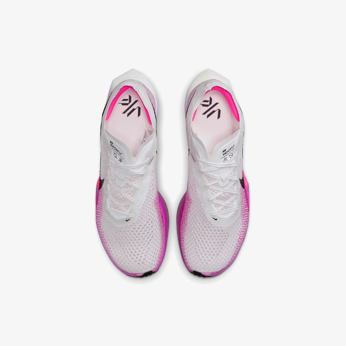 Nike ZoomX VaporFly Next% 3 'White Vivid Purple' - Image 4