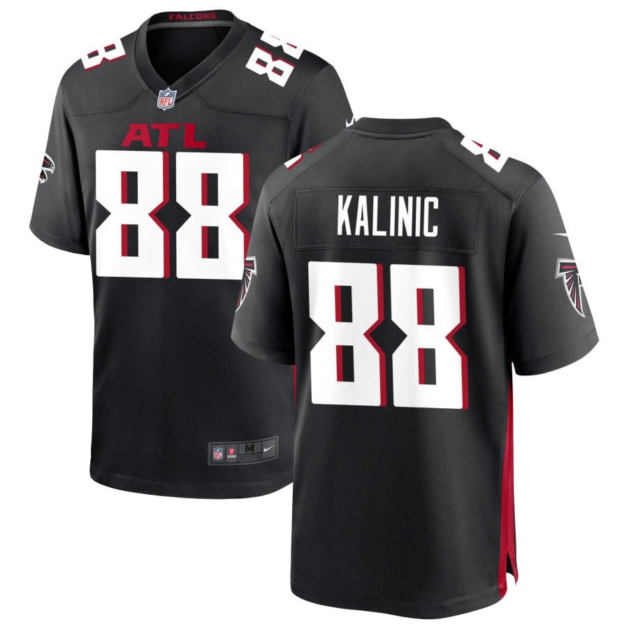Nikola Kalinic Atlanta Falcons 2025 Game Jersey - Black