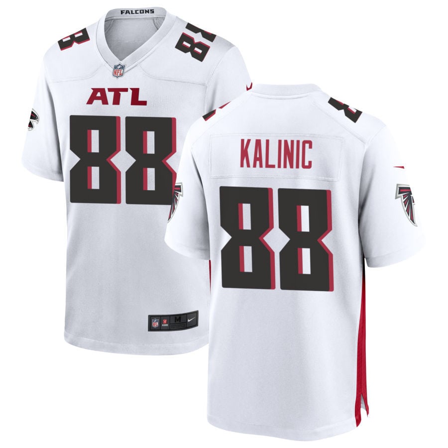 Nikola Kalinic Atlanta Falcons 2025 Game Jersey - White