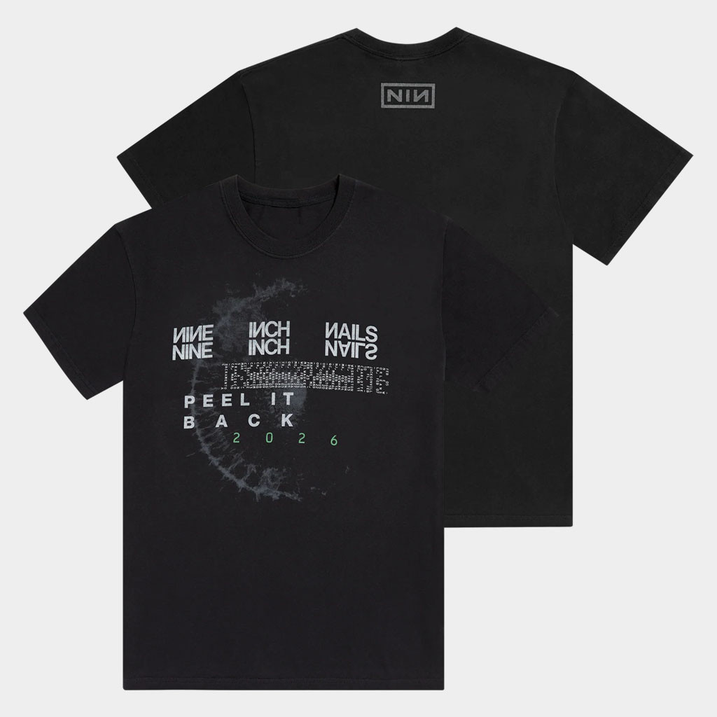 NIN Merch 2026 Tour T-Shirt Nine Inch Nails Peel It Back Merch Best Gift For Music Lovers