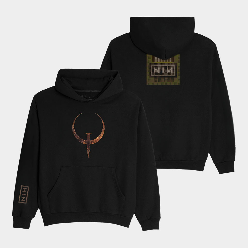 Nine Inch Nails Merch 2026 Quake NIN 30th Anniversary Hoodie Presents For Rock Music Lovers