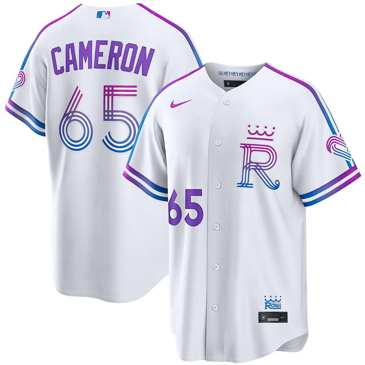 Noah Cameron Kansas City Royals 2026 City Connect Jersey - White