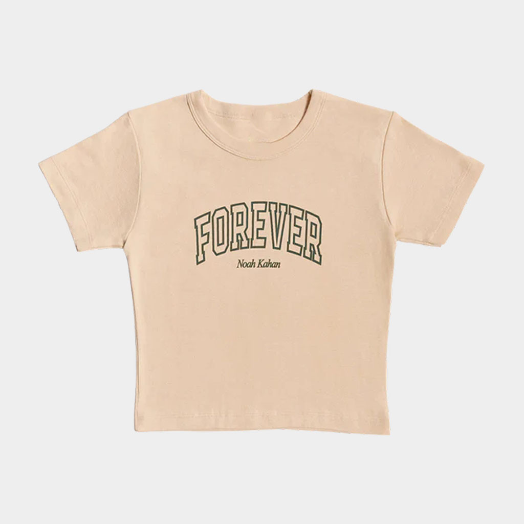 Noah Kahan Merch 2026 Forever Cropped T-Shirt Music Lover Gifts For Her