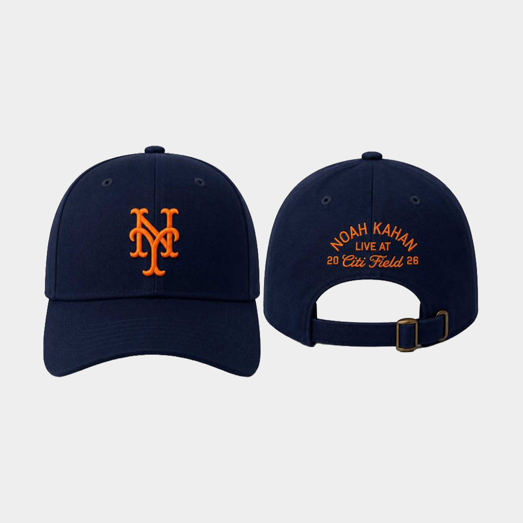 Noah Kahan Merch Citi Field July 18 2026 Noah Kahan Mets Hat Embroidered Noah Kahan Tour Merch