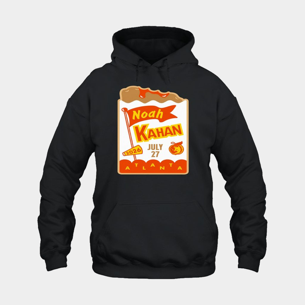 Noah Kahan Merch NK July 27 2026 Truist Park Atlanta GA Hoodie Noah Kahan Atlanta Merch Tour