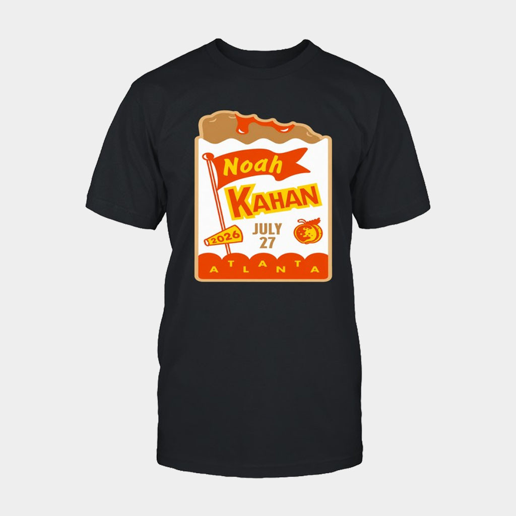 Noah Kahan Merch Tour NK July 27 2026 Truist Park Atlanta GA T-Shirt Noah Kahan Atlanta Merch