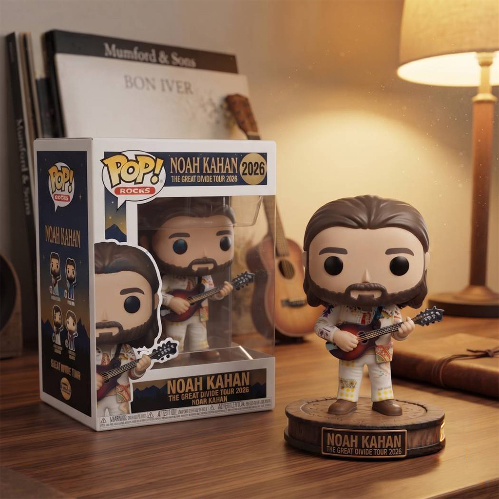 Noah Kahan The Great Divide Tour 2026 Funko Pop Noah Kahan Merch Gifts For My Husband